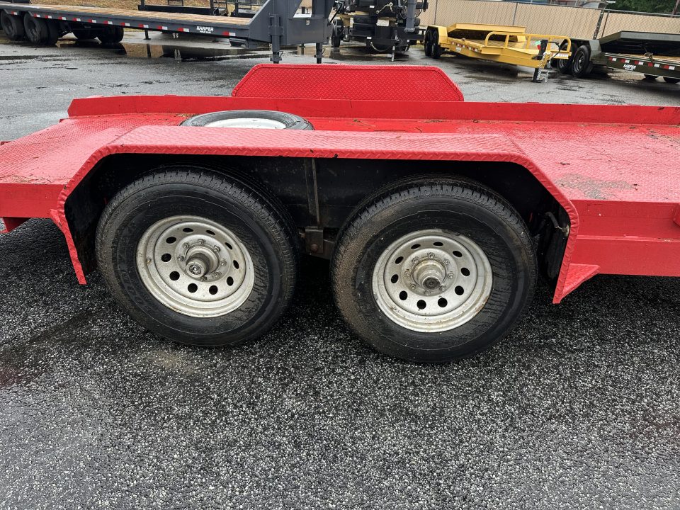Used USED 18' 14K STEEL FLOOR CAR/EQUIPMENT HAULER