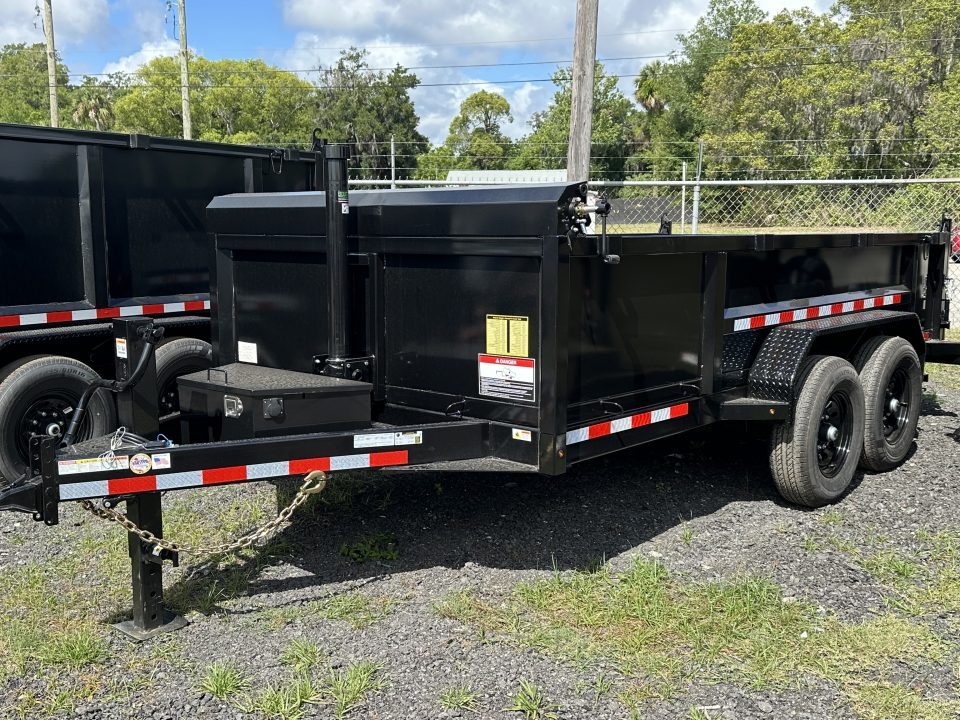 New 2026 Down 2 Earth Trailers 7X14 DUMP TRAILER Dump Trailer