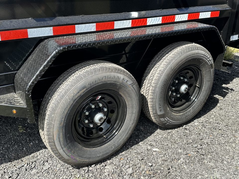 New 2026 Down 2 Earth Trailers 7X14 DUMP TRAILER Dump Trailer