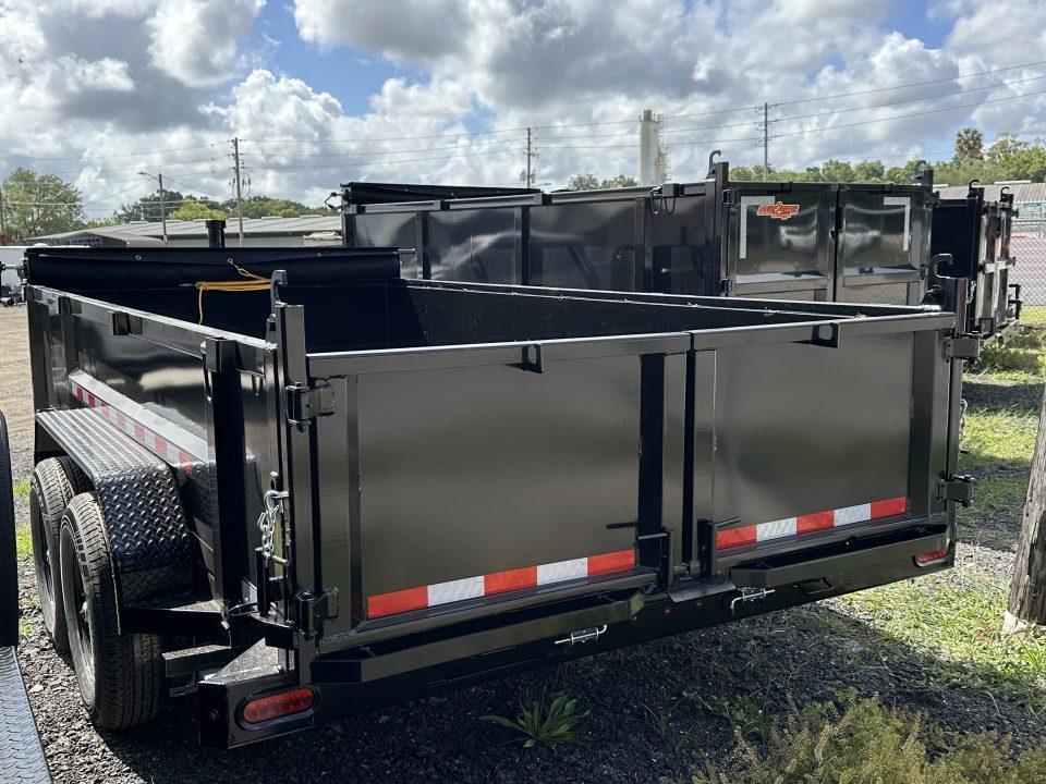 New 2026 Down 2 Earth Trailers 7X14 DUMP TRAILER Dump Trailer