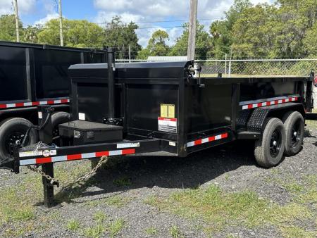 New 2026 Down 2 Earth Trailers 7X14 DUMP TRAILER Dump Trailer