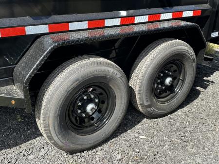 New 2026 Down 2 Earth Trailers 7X14 DUMP TRAILER Dump Trailer