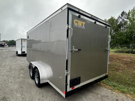 New 2026 COVERED WAGON 7X16 TANDEM AXLE ENCLOSED TRAILER