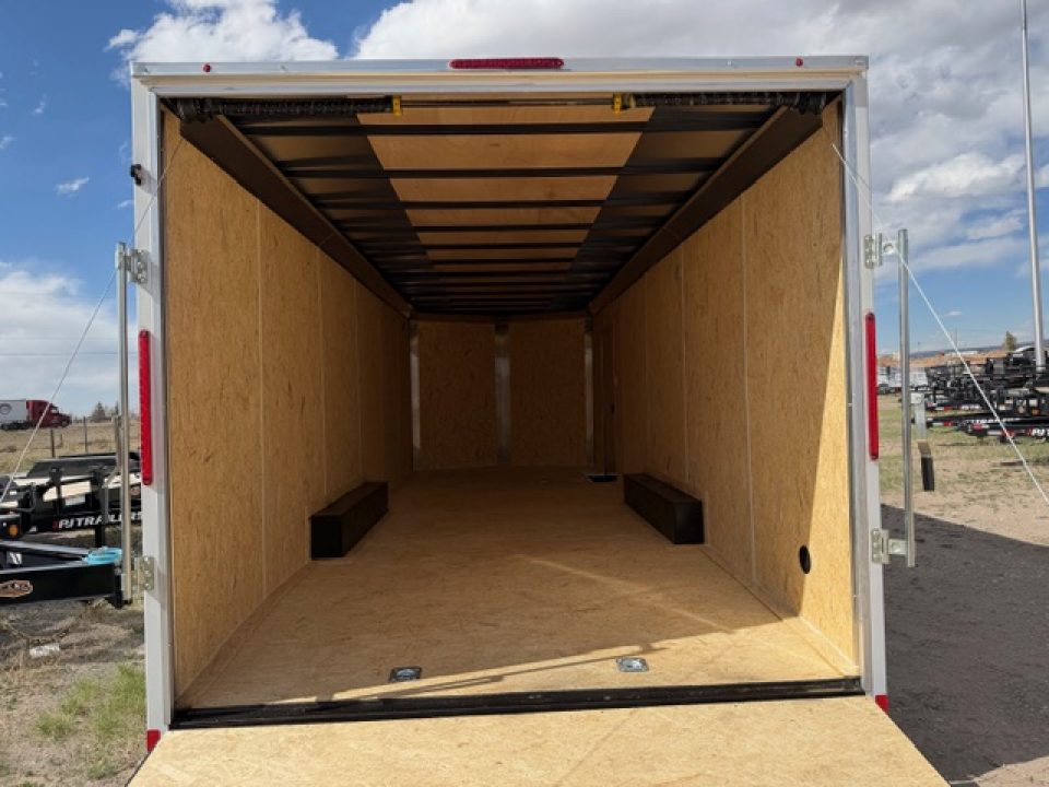 New 2026 LOOK TRAILERS 8.5x24 Car Hauler 10K- Enclosed Trailer- White