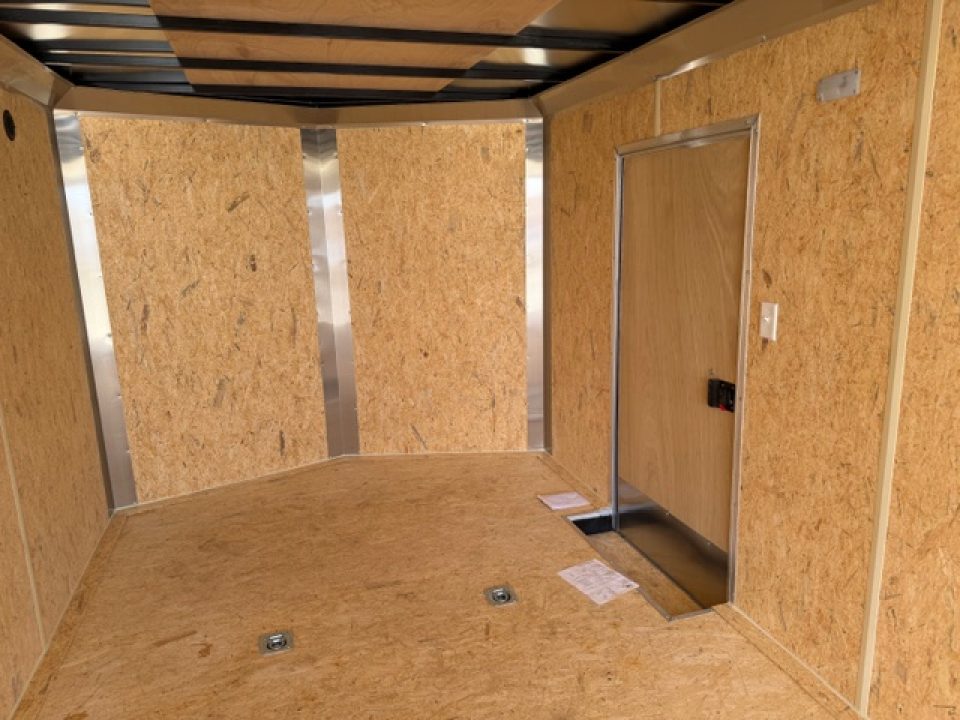 New 2026 LOOK TRAILERS 8.5x24 Car Hauler 10K- Enclosed Trailer- White