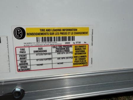New 2026 LOOK TRAILERS 8.5x24 Car Hauler 10K- Enclosed Trailer- White