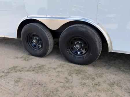 New 2026 LOOK TRAILERS 8.5x24 Car Hauler 10K- Enclosed Trailer- White