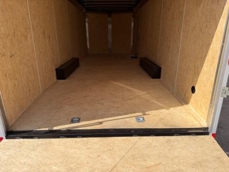 New 2026 LOOK TRAILERS 8.5x24 Car Hauler 10K- Enclosed Trailer- White