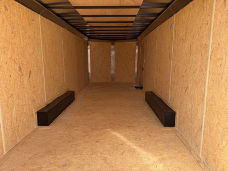 New 2026 LOOK TRAILERS 8.5x24 Car Hauler 10K- Enclosed Trailer- White