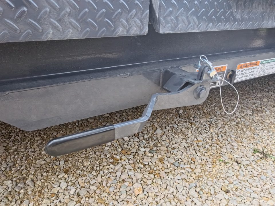 New 2026 Iron Bull 83x20 EWB Equipment Trailer, 2) 7K Straight Axles with 2 Elec. Fwd. Adj. Brakes -3' Self Cleaning Dove Tail w/ Rampage Ramps