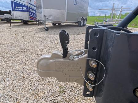 New 2026 Iron Bull 83x20 EWB Equipment Trailer, 2) 7K Straight Axles with 2 Elec. Fwd. Adj. Brakes -3' Self Cleaning Dove Tail w/ Rampage Ramps