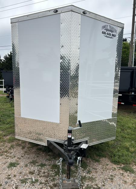 New 2026 Family Trailer 6x12 Tandem Axles Cargo / Enclosed Trailer- Screwless Exterior- HD Axles- BASIC Pkg
