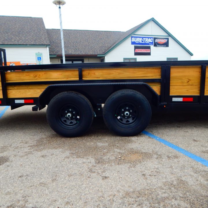 New 2026 Sure-Trac 7x22 (20+2) 3 Board 10k Utility Trailer