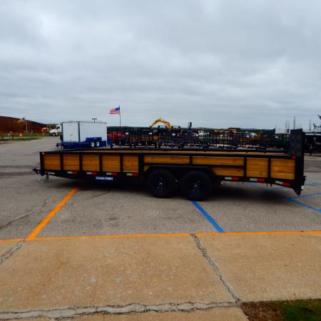 New 2026 Sure-Trac 7x22 (20+2) 3 Board 10k Utility Trailer