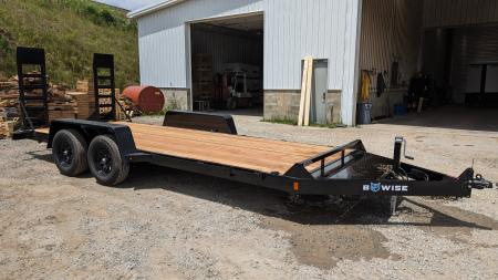 New 2027 BWise 18' Lo Pro Equipment Hauler w/ No Dove