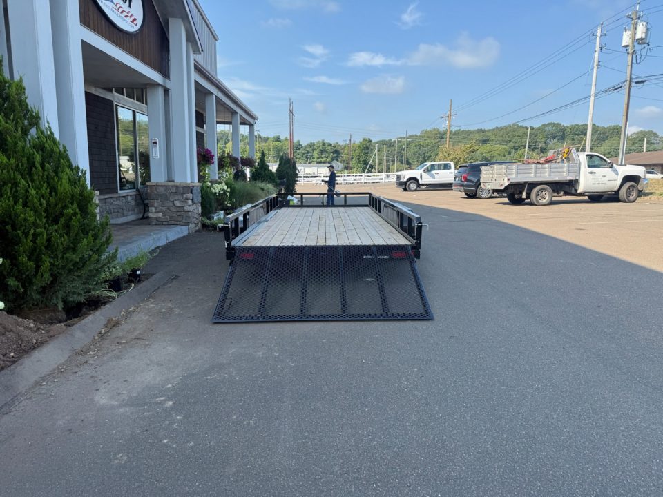 New Sure-Trac 7′ X 18′ OPEN LANDSCAPE TRAILER 7K