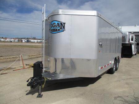 New 2026 Logan Coach Contractor Cargo / Enclosed Trailer 8 X 16