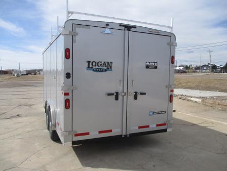 New 2026 Logan Coach Contractor Cargo / Enclosed Trailer 8 X 16