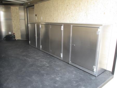 New 2026 Logan Coach Contractor Cargo / Enclosed Trailer 8 X 16
