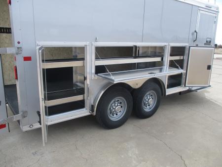 New 2026 Logan Coach Contractor Cargo / Enclosed Trailer 8 X 16