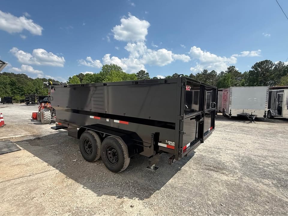 New 2026 Oak Ridge 7x16x4 16k Dump Trailer