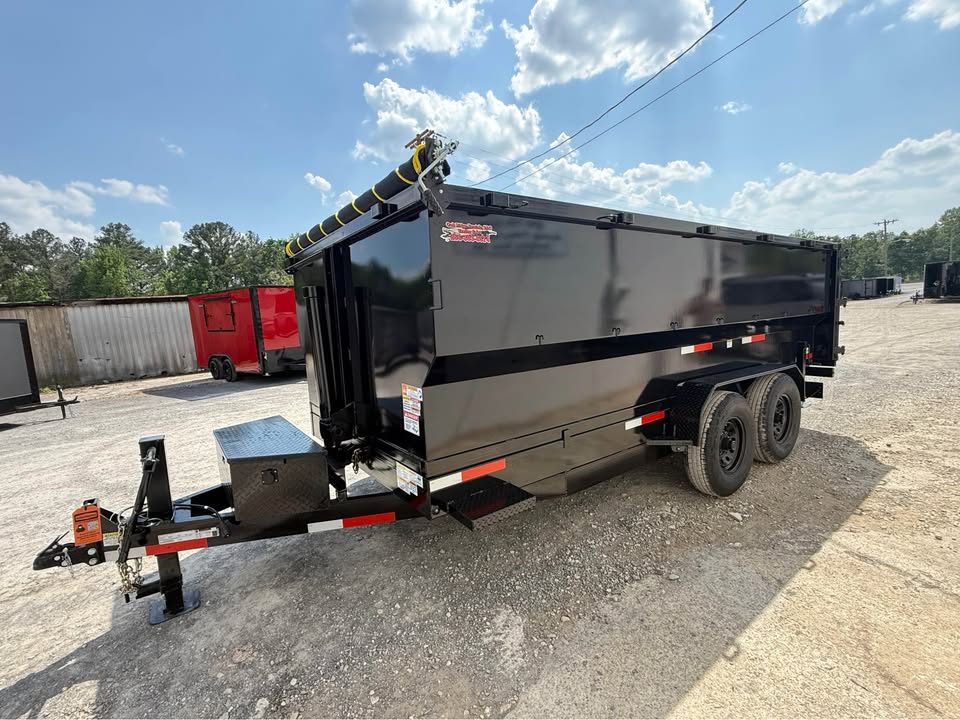 New 2026 Oak Ridge 7x16x4 16k Dump Trailer