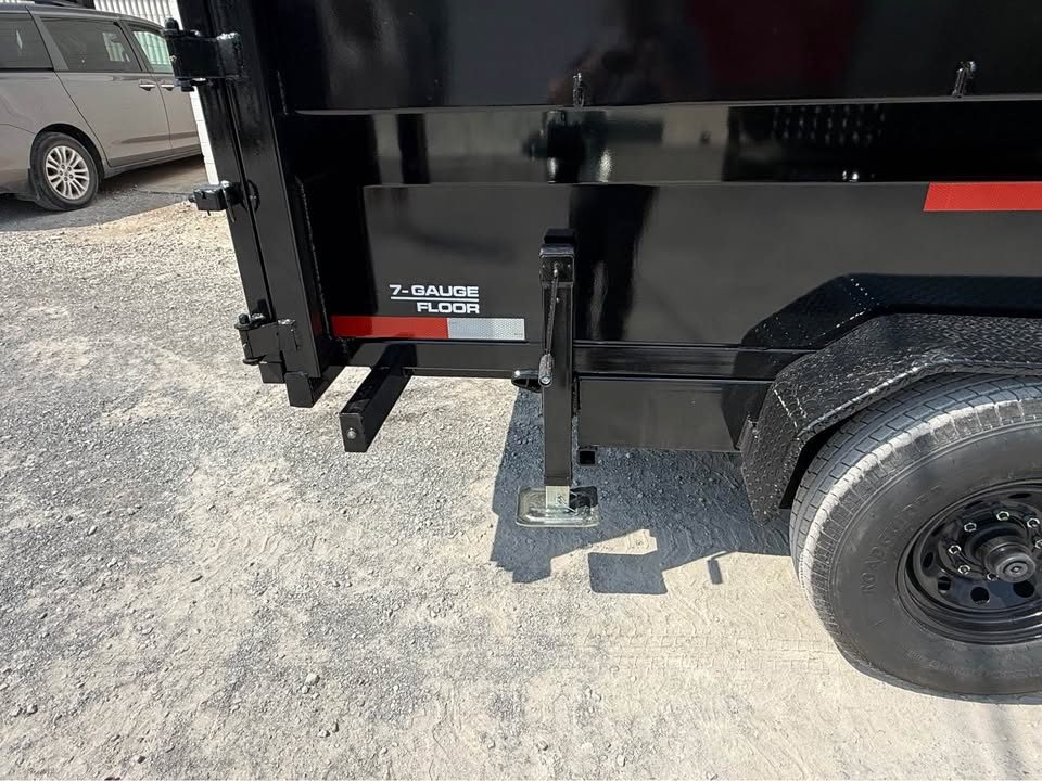 New 2026 Oak Ridge 7x16x4 16k Dump Trailer