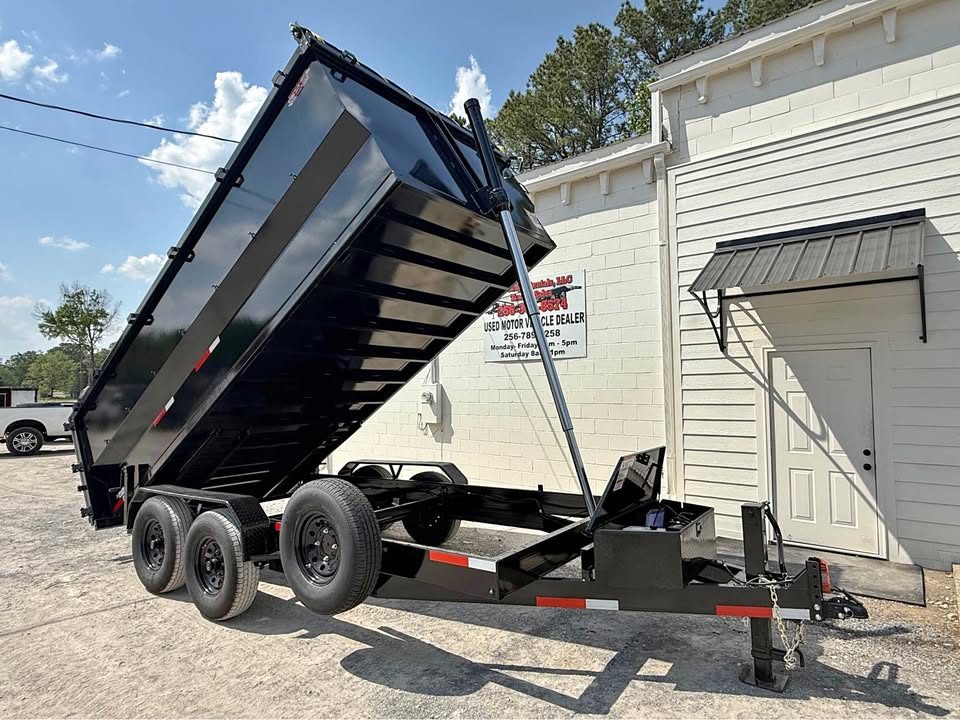 New 2026 Oak Ridge 7x16x4 16k Dump Trailer