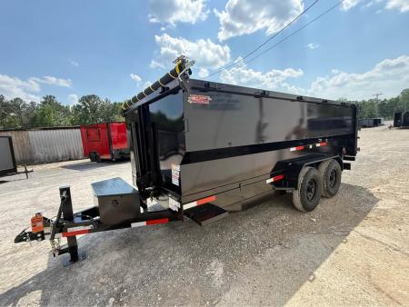 New 2026 Oak Ridge 7x16x4 16k Dump Trailer