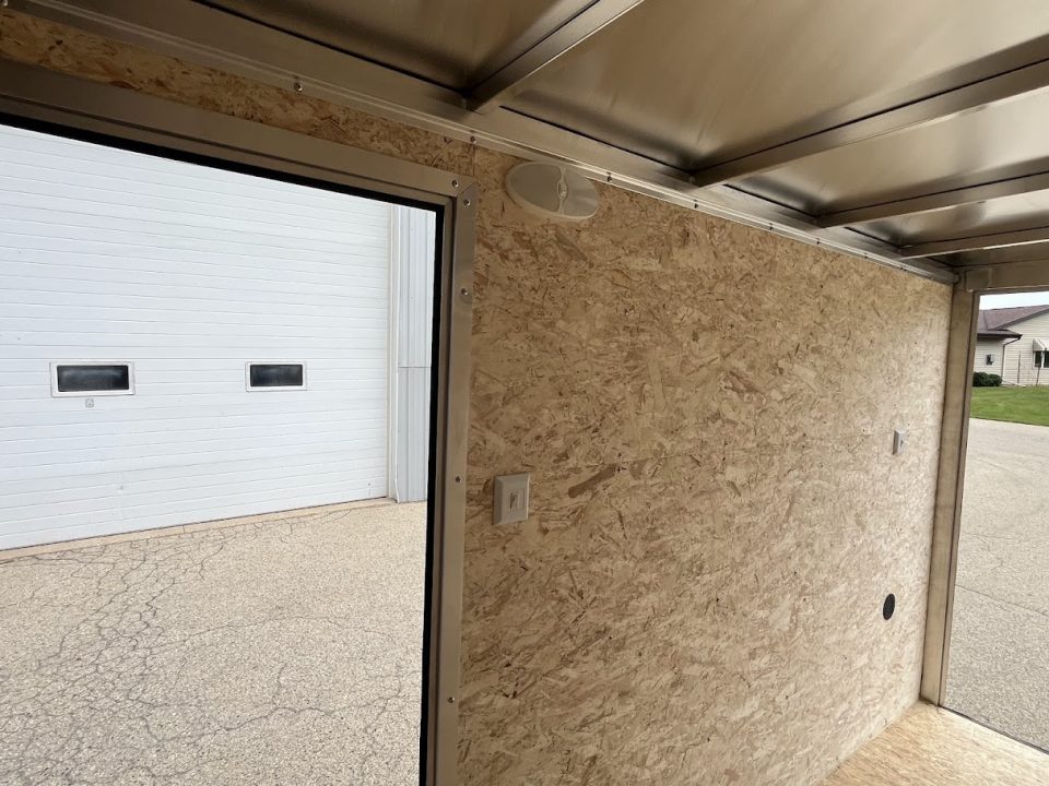 New 2027 Forest River Aluminum Ameralite-Lite 6' x 12' + 20" V-Front Cargo / Enclosed Trailer