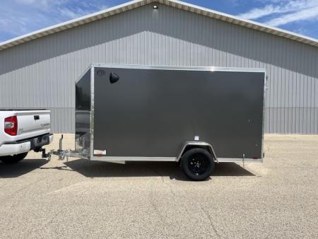 New 2027 Forest River Aluminum Ameralite-Lite 6' x 12' + 20" V-Front Cargo / Enclosed Trailer