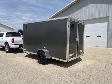 New 2027 Forest River Aluminum Ameralite-Lite 6' x 12' + 20" V-Front Cargo / Enclosed Trailer