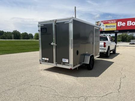 New 2027 Forest River Aluminum Ameralite-Lite 6' x 12' + 20" V-Front Cargo / Enclosed Trailer