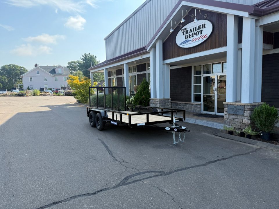 New Sure-Trac 7′ X 14′ OPEN LANDSCAPE TRAILER 7K