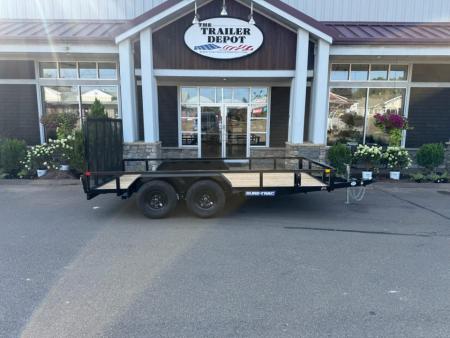 New Sure-Trac 7′ X 14′ OPEN LANDSCAPE TRAILER 7K
