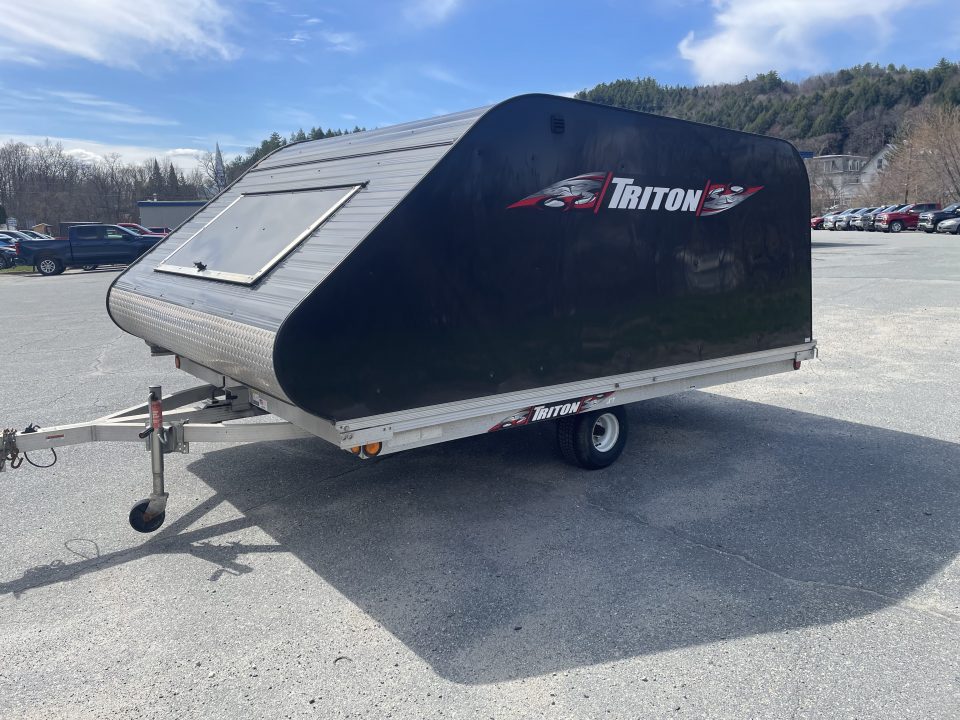 Used 2019 TRITON TRAILERS XT11-101 SQ Snowmobile Trailer