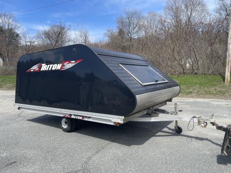 Used 2019 TRITON TRAILERS XT11-101 SQ Snowmobile Trailer