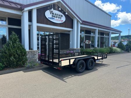 New Sure-Trac 7′ X 14′ OPEN LANDSCAPE TRAILER 7K