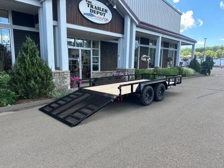 New Sure-Trac 7′ X 14′ OPEN LANDSCAPE TRAILER 7K