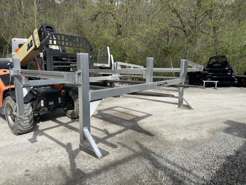 New Dura Mag Truck Bodies Aluminum Cantilever Ladder Rack 7' SRW