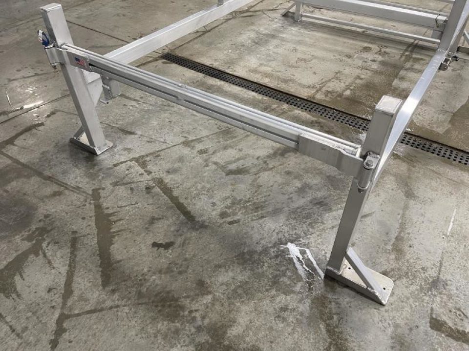 New Dura Mag Truck Bodies Aluminum Cantilever Ladder Rack 7' SRW