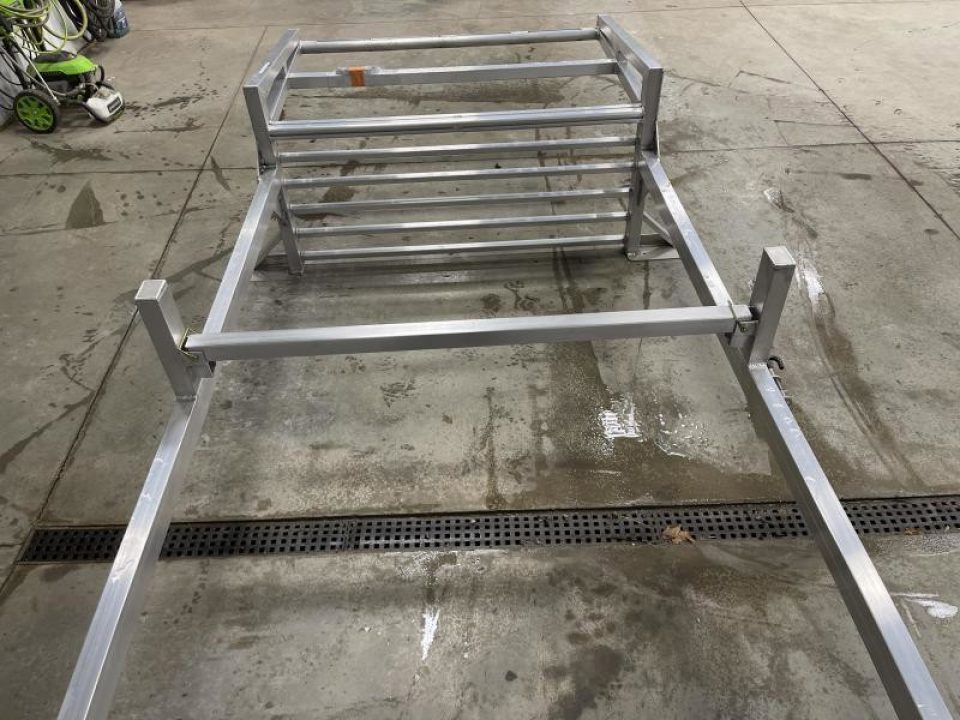 New Dura Mag Truck Bodies Aluminum Cantilever Ladder Rack 7' SRW