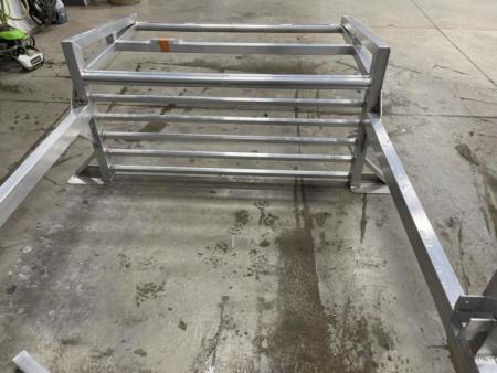 New Dura Mag Truck Bodies Aluminum Cantilever Ladder Rack 7' SRW