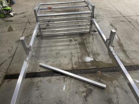 New Dura Mag Truck Bodies Aluminum Cantilever Ladder Rack 7' SRW