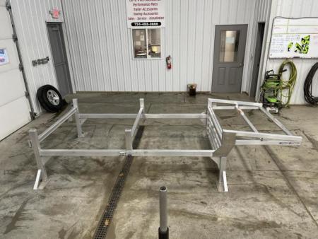 New Dura Mag Truck Bodies Aluminum Cantilever Ladder Rack 7' SRW