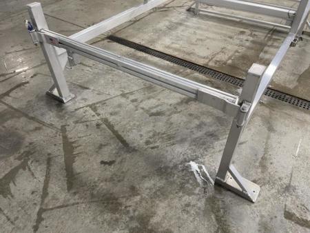 New Dura Mag Truck Bodies Aluminum Cantilever Ladder Rack 7' SRW