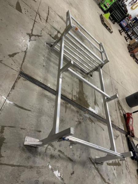 New Dura Mag Truck Bodies Aluminum Cantilever Ladder Rack 7' SRW