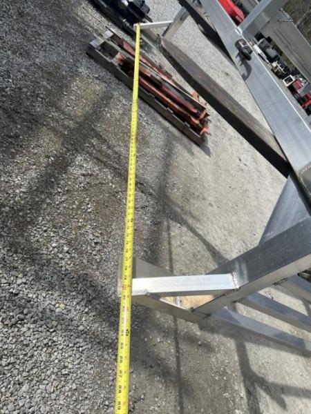 New Dura Mag Truck Bodies Aluminum Cantilever Ladder Rack 7' SRW