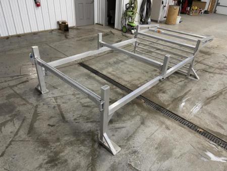 New Dura Mag Truck Bodies ALUMINUM CANTILEVER LADDER RACK 9' DRW