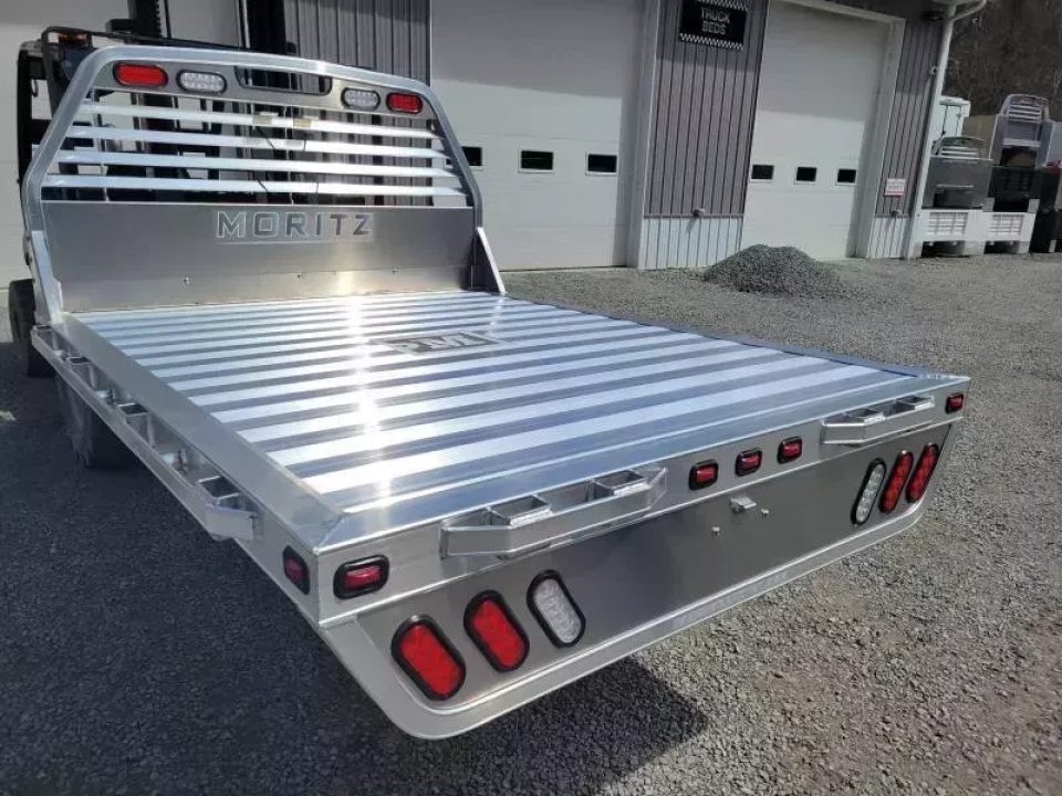 New Moritz International TB-7 Aluminum SRW 8.5' Flatbed